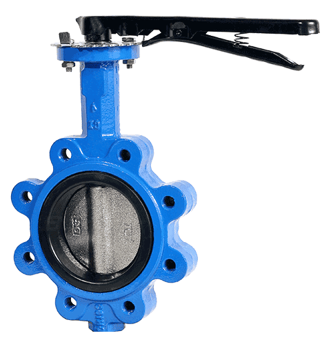 One Stem No-pin Lug Butterfly Valve1